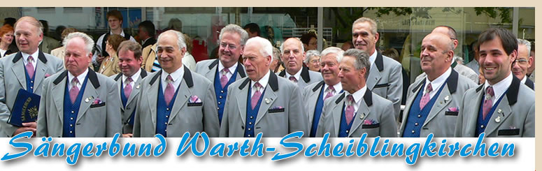 Sängerbund Warth-Scheiblingkirchen Sängerbund Warth-Scheiblingkirchen